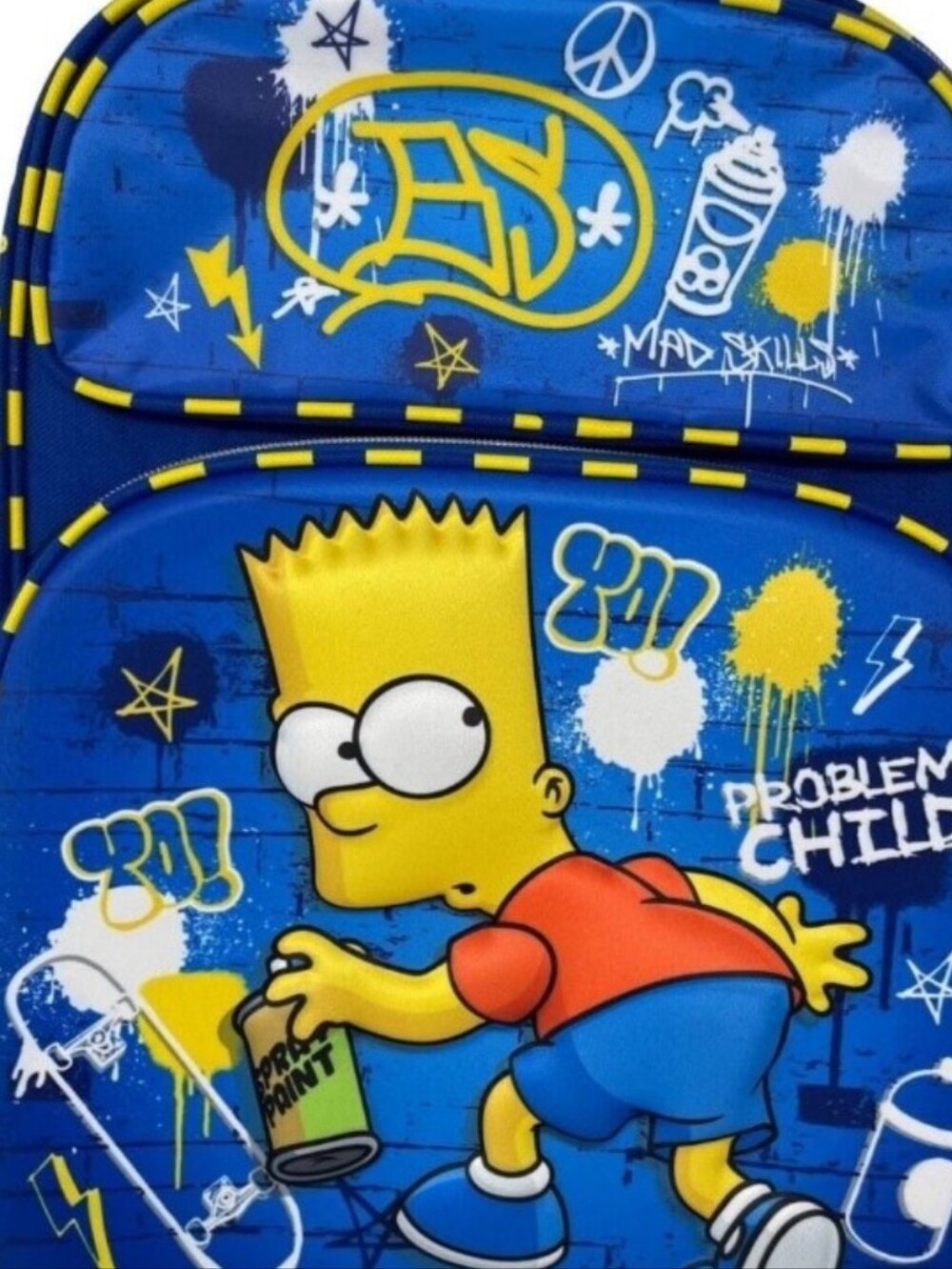 Bart Simpson Backpack - Picture 5 of 9